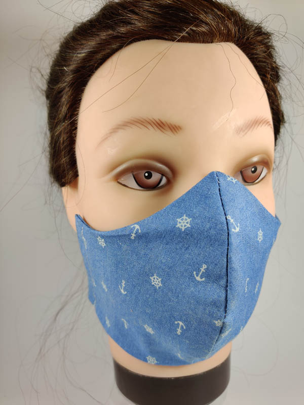 Jeans Anchor face mask