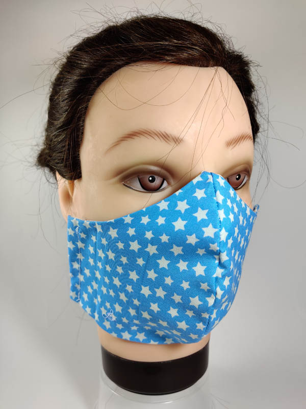 White dots face mask